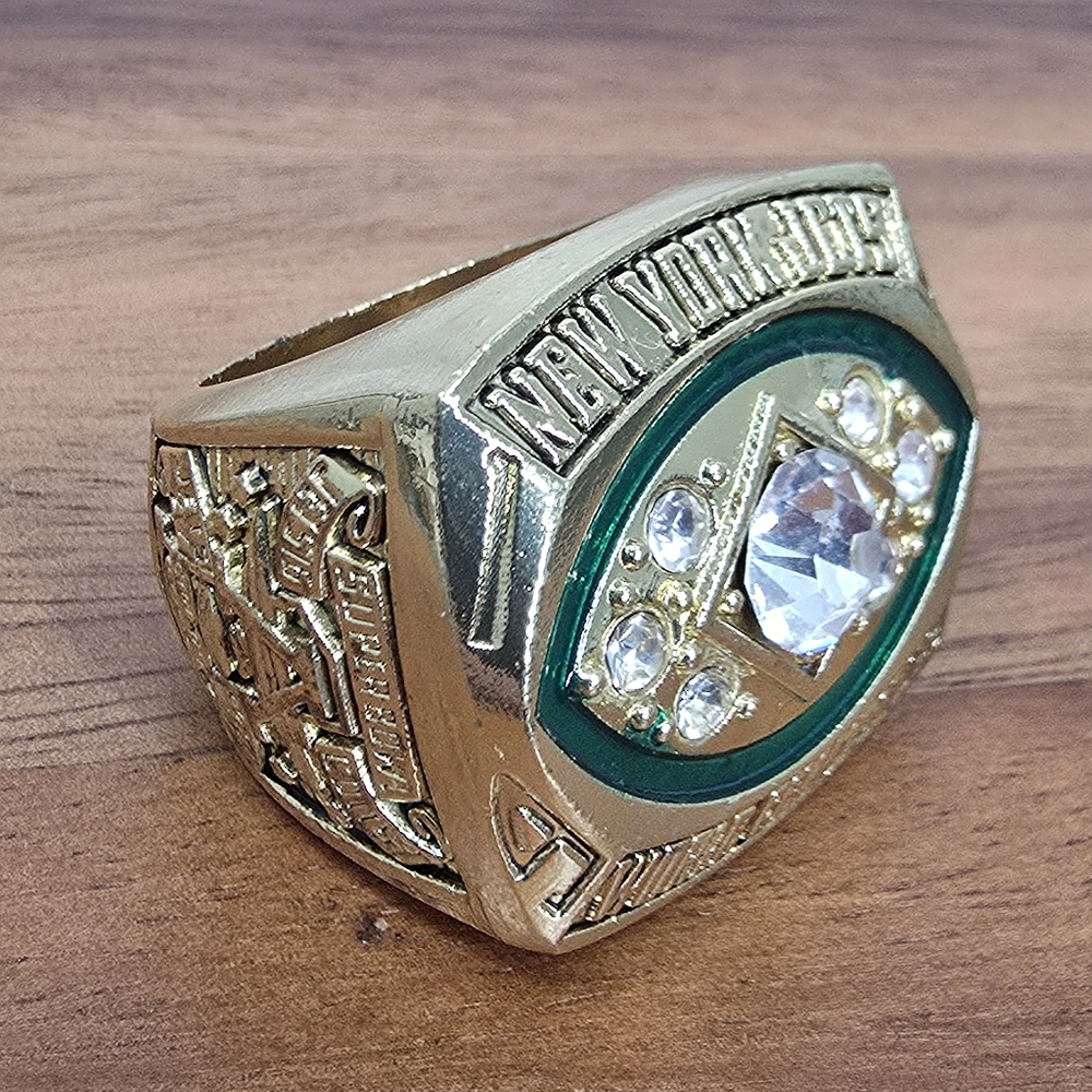 New York Jets Championship Fan Ring 1966 Namath - Picture 2 of 7